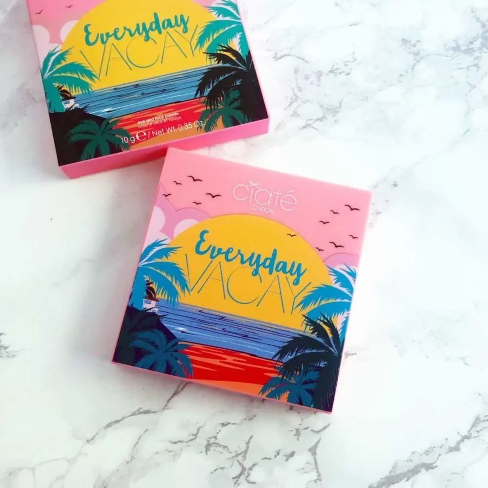 NIB Ciate London Everyday Vacay Eye & Cheek Palette